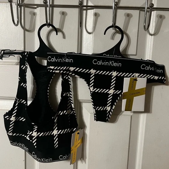 Calvin Klein Underwear Intimates Sleepwear Calvin Klein Matching Underwear Set Poshmark